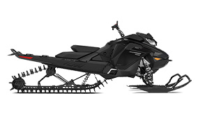 Summit snowmobile with white background